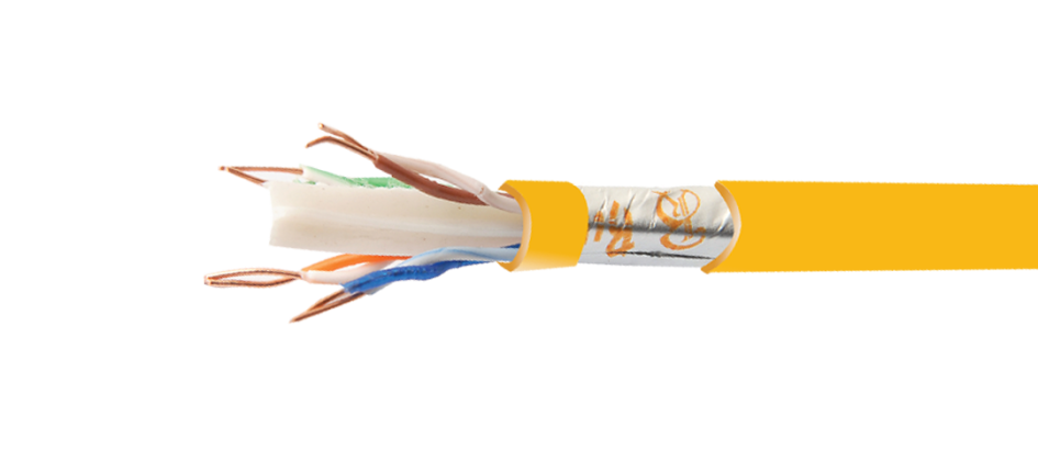 CAT-6 HFFR/FTP Veri İletişim Kablosu